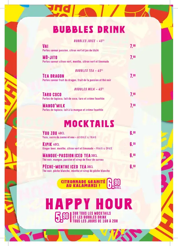 Menu_Hanoi Ca Phe_Puteaux_image_4