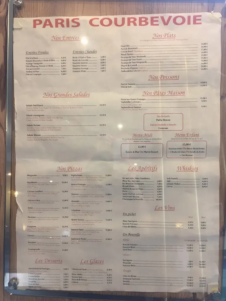 Menu_Paris Courbevoie_Courbevoie_image_1