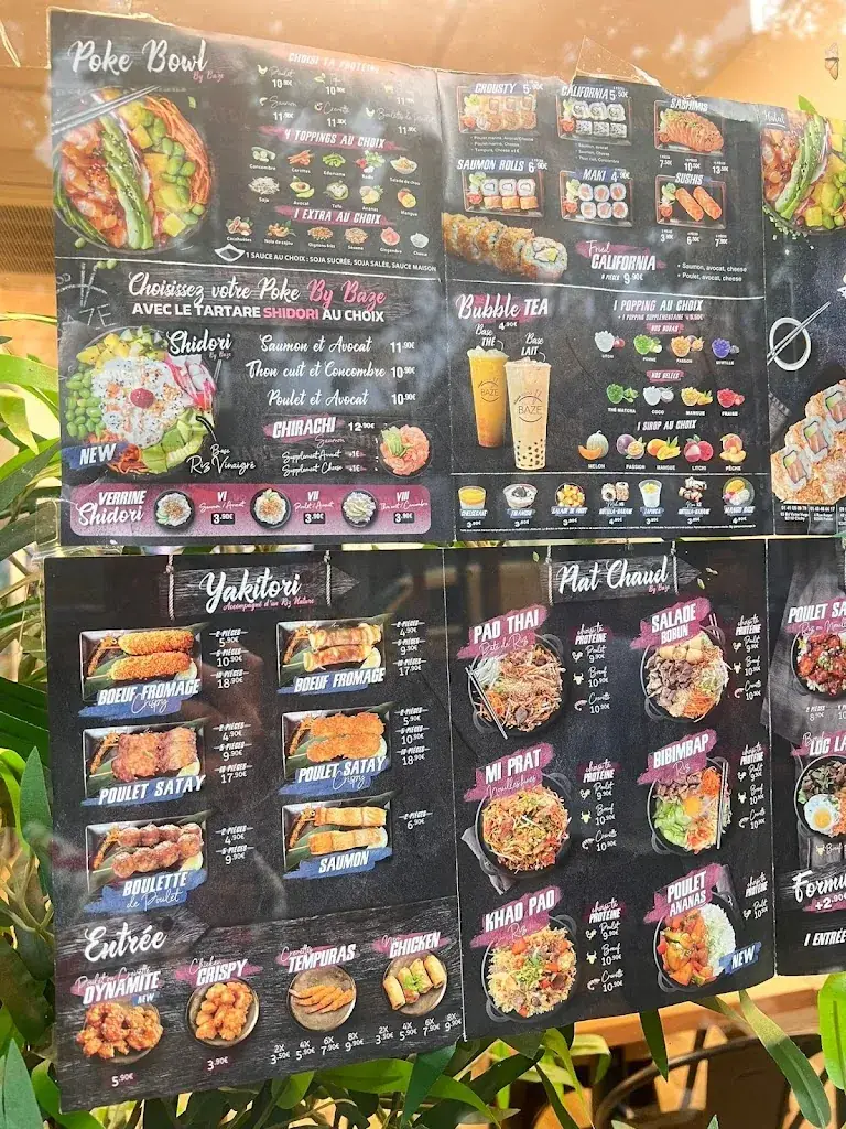 Menu_Asian Food by Baze Courbevoie_Courbevoie_image_1