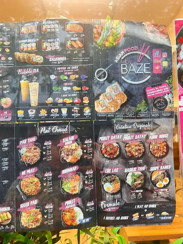 Menu_Asian Food by Baze Courbevoie_Courbevoie_image_2