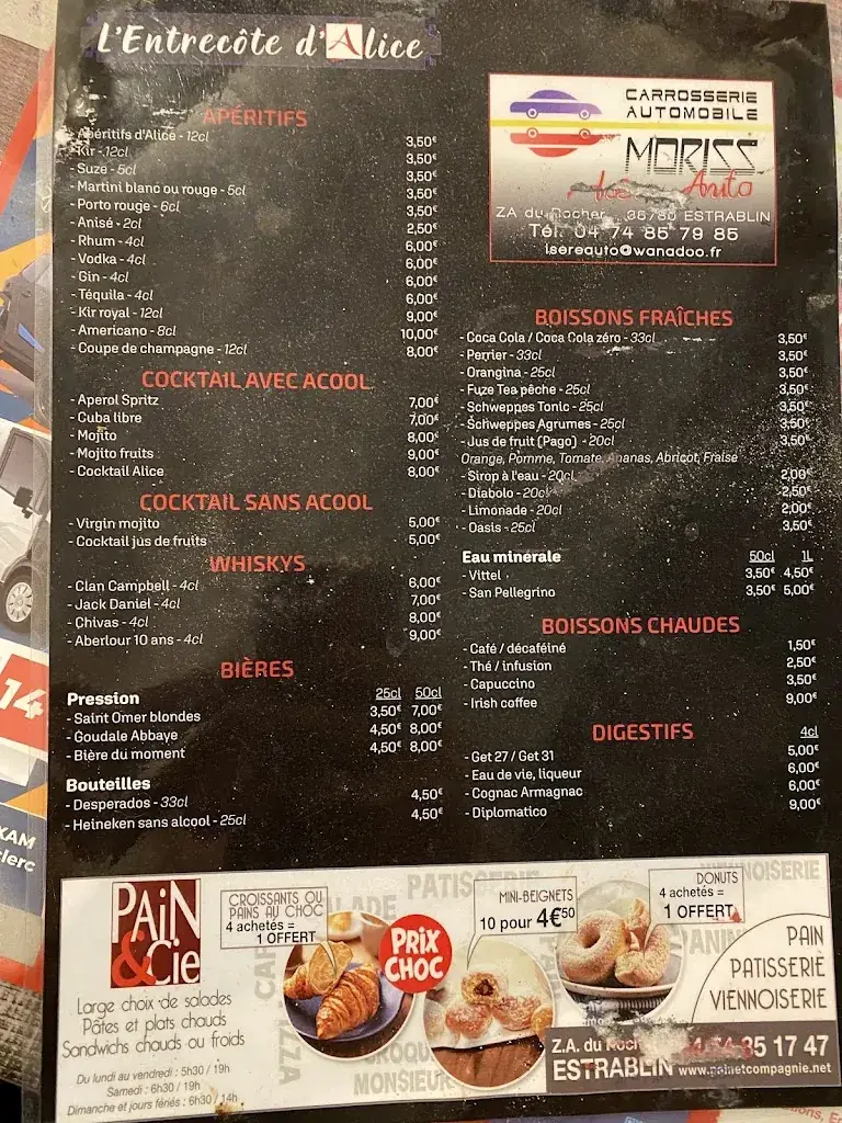 Menu_L’Entrecôte d’Alice_Estrablin_image_4