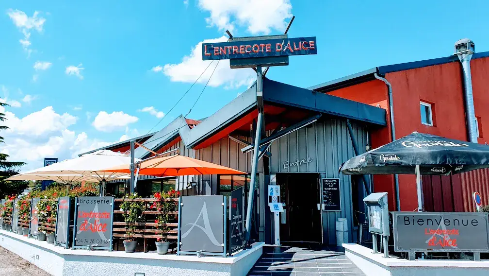 L’Entrecôte d’Alice Restaurant in Estrablin