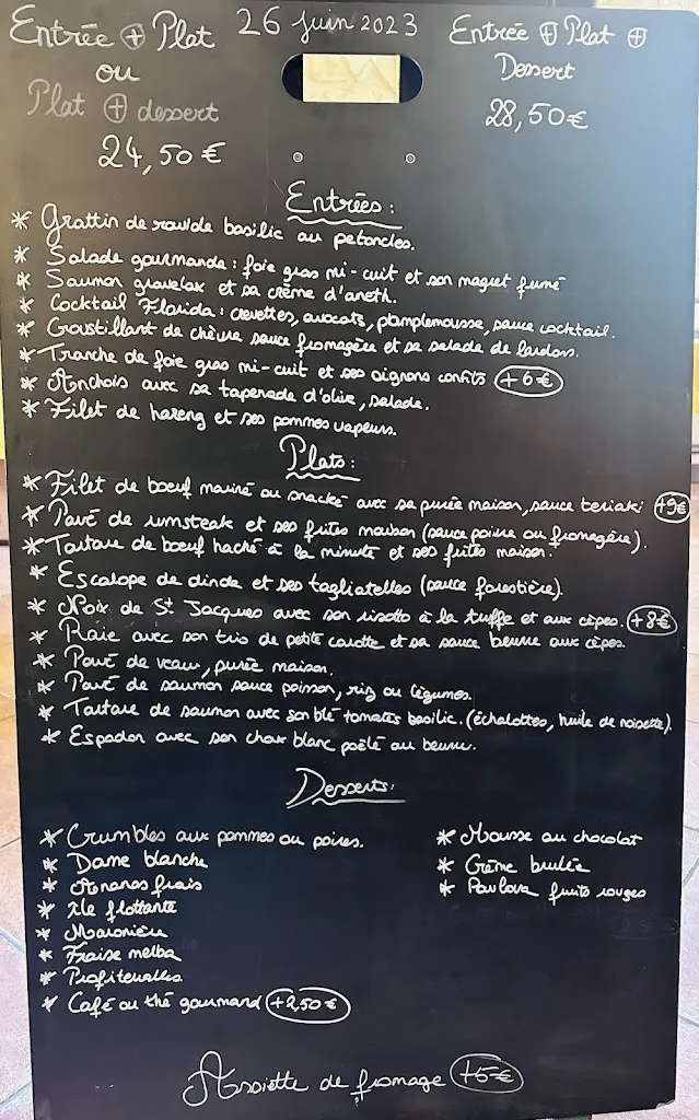 Menu_Le Chalet d'Etiolles_Étiolles_image_2