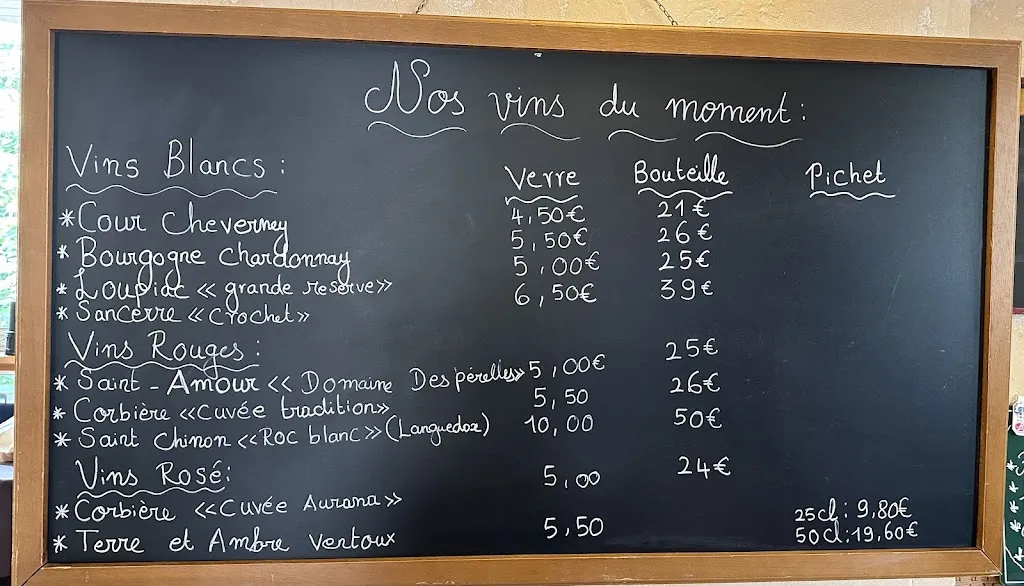 Menu_Le Chalet d'Etiolles_Étiolles_image_3