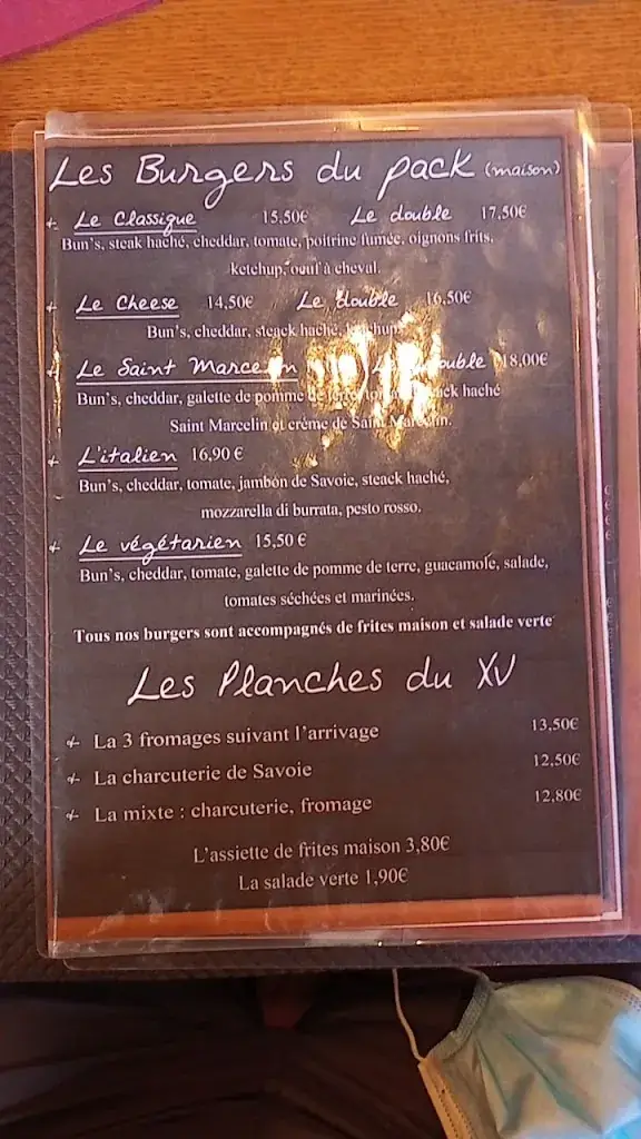Menu_Brasserie Le Quinze_Étiolles_image_4