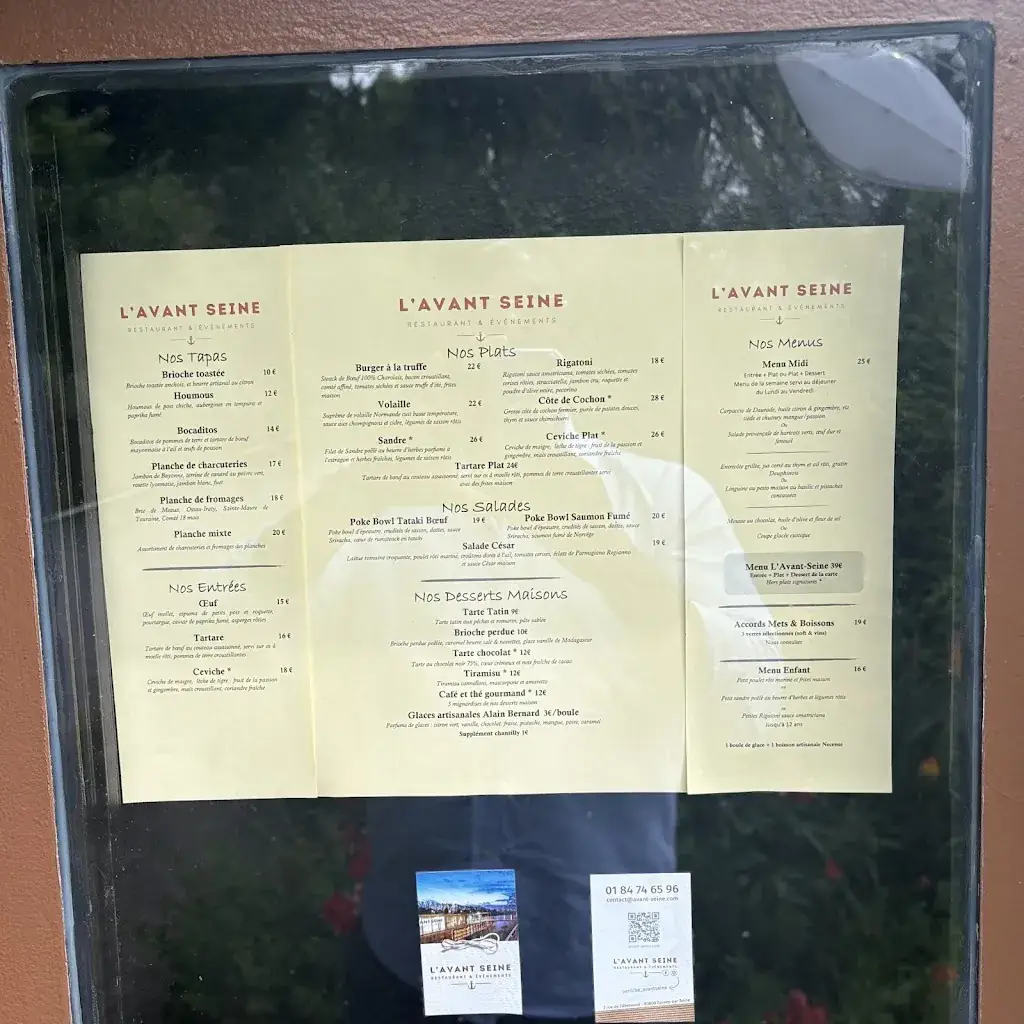 Menu_L’Avant Seine_Épinay-sur-Seine_image_1