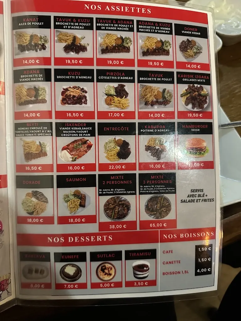 Menü_Restaurant Grill New Antik_Épinay-sur-Seine_Bild_1