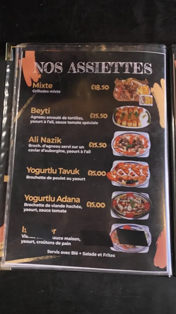 Menü_Restaurant Grill New Antik_Épinay-sur-Seine_Bild_3