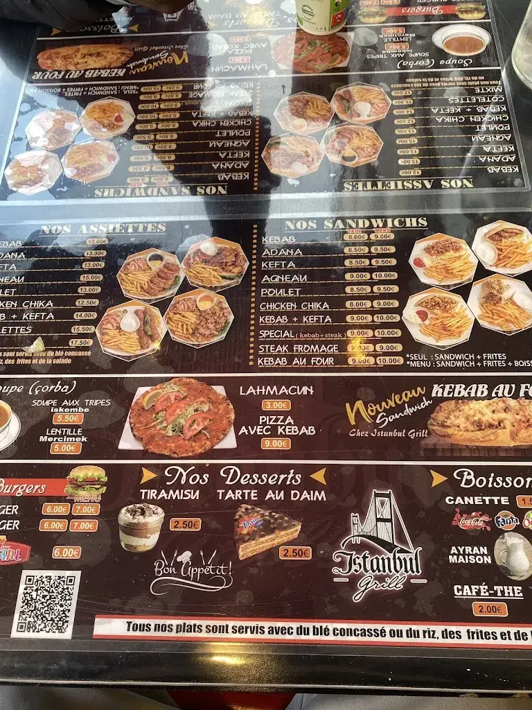 Menu_Restaurant Istanbul Grill_Épinay-sur-Seine_image_3