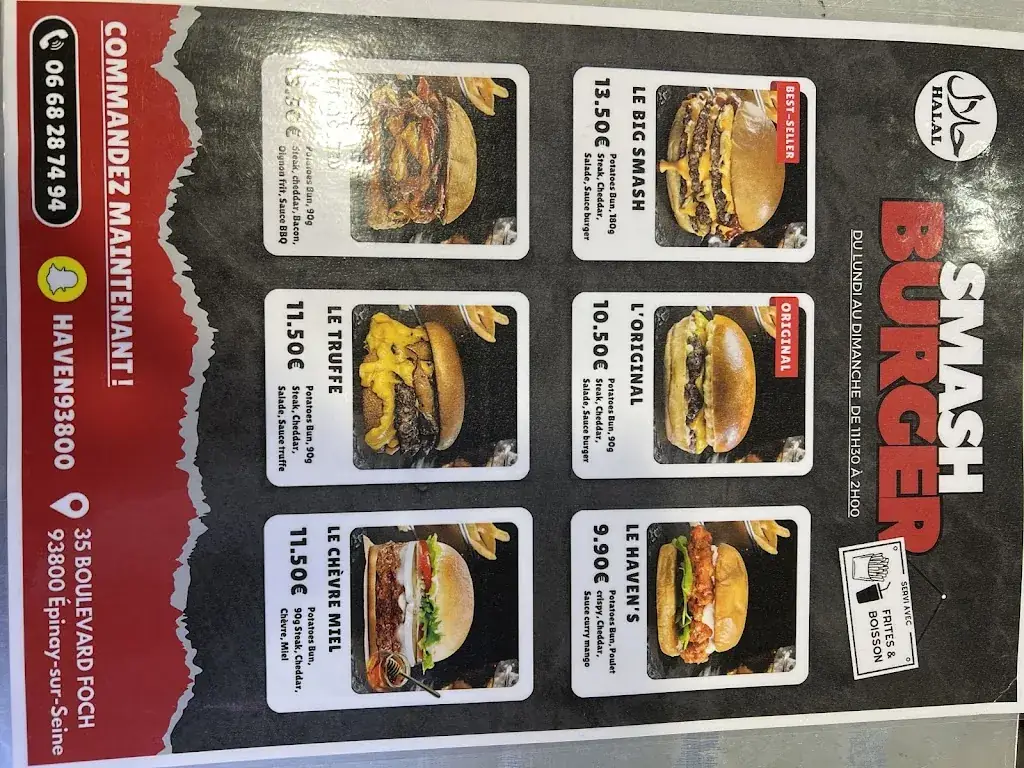 Menu_HAVEN_Épinay-sur-Seine_image_4