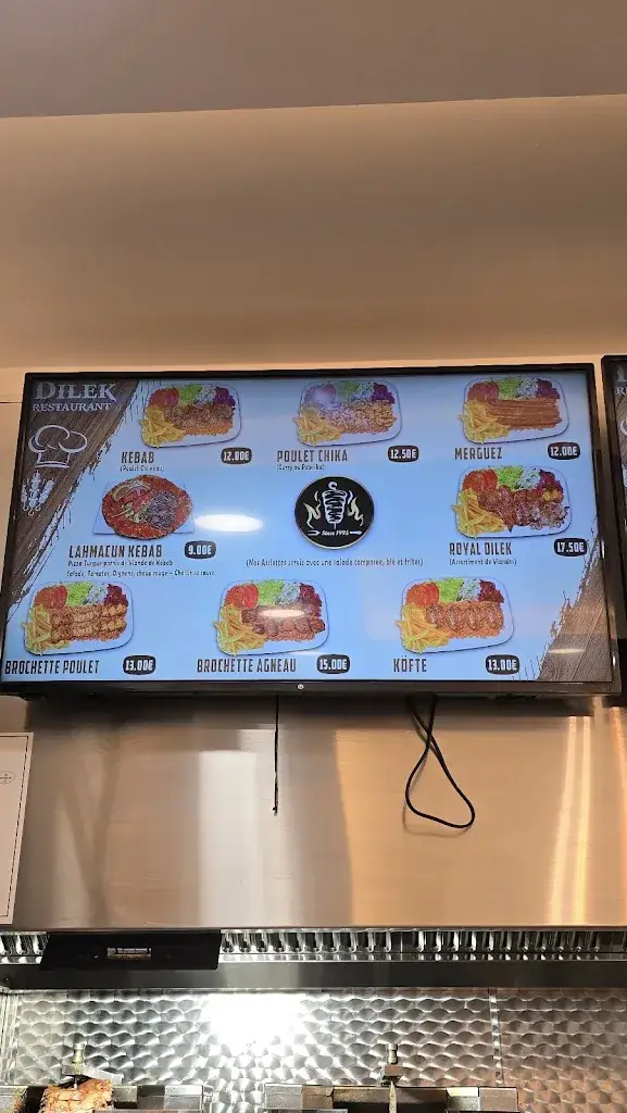 Menu_Restaurant Dilek_Épinay-sur-Seine_image_2