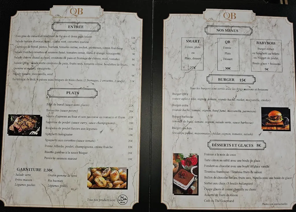 Menu_QB Restaurant_Épinay-sur-Seine_image_3