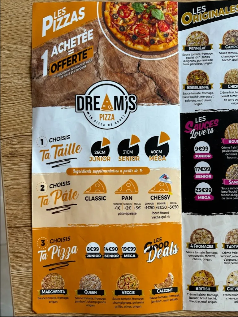 Menu_Dream's Pizza Faremoutiers_Faremoutiers_image_3