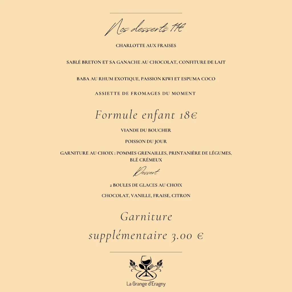 Menu_La Grange d'Eragny_Éragny_image_1