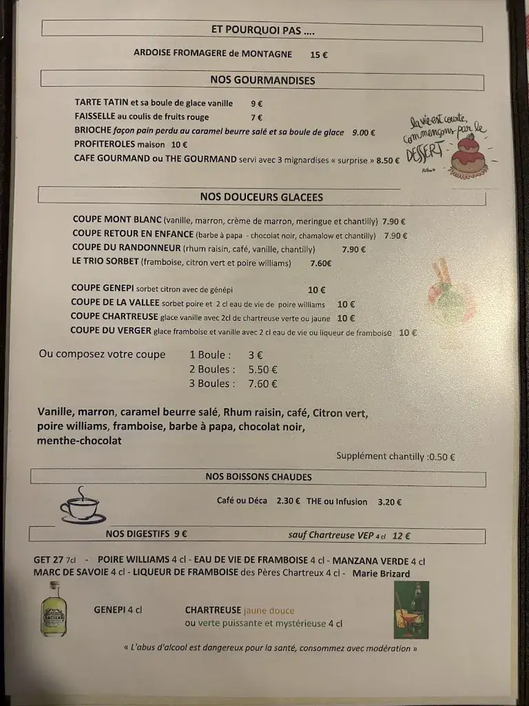 Menu_Ô Chalet Restaurant_Éragny_image_3