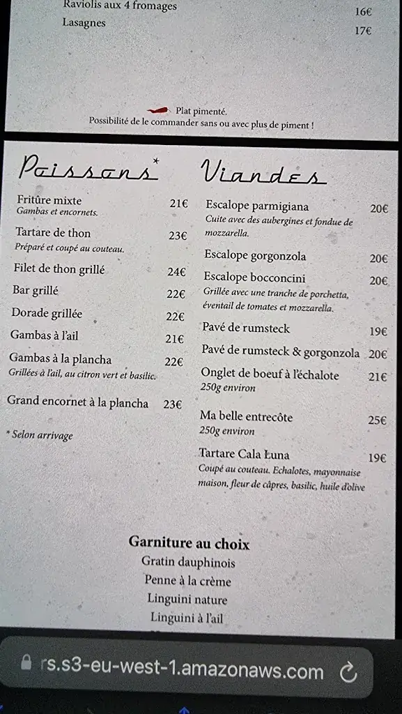 Menu_Cala Luna_Éragny_image_1