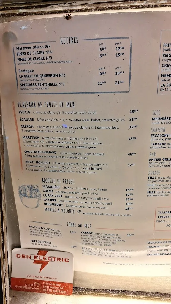 Menu_La Criée Eragny_Éragny_immagine_3