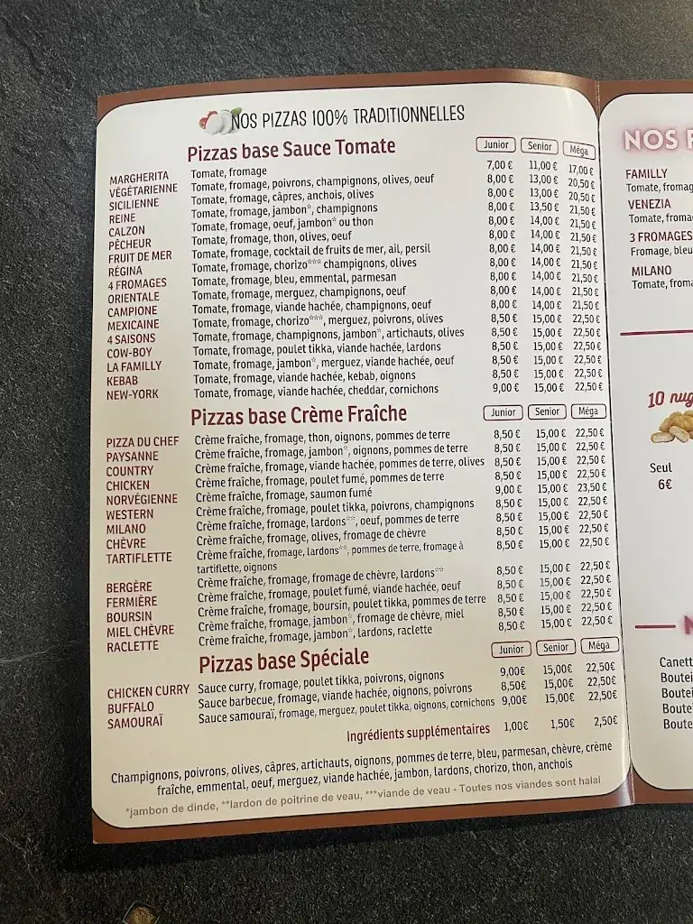 Familly Pizza restaurant in Éragny