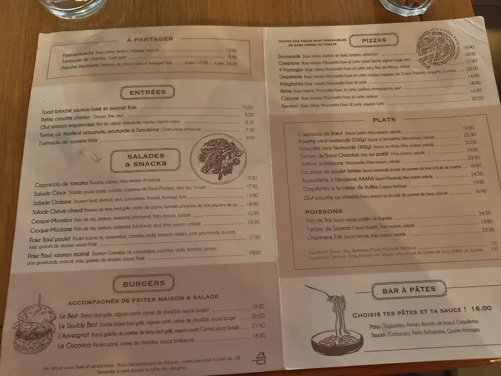 Menu_L'IMPRIMERIE - Brasserie traditionnelle à Ferrières en Brie_Ferrières-en-Brie_image_3