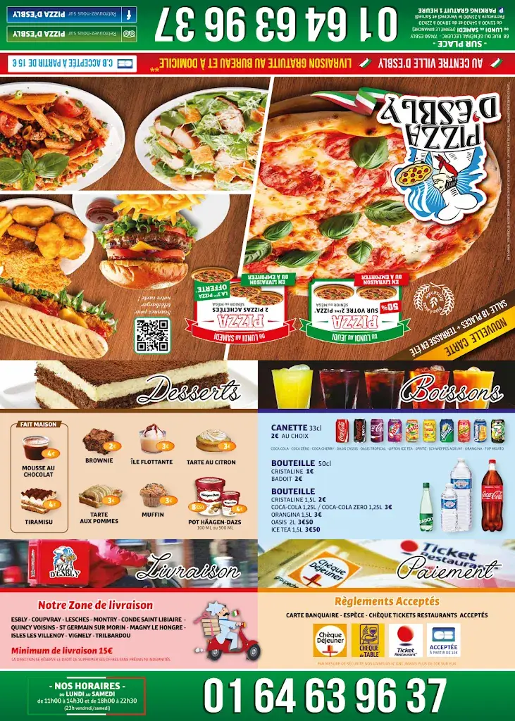 Menü_PIZZA D'ESBLY_Esbly_Bild_3