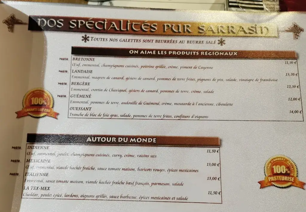 Menü_Le Triskell_Eaubonne_Bild_3