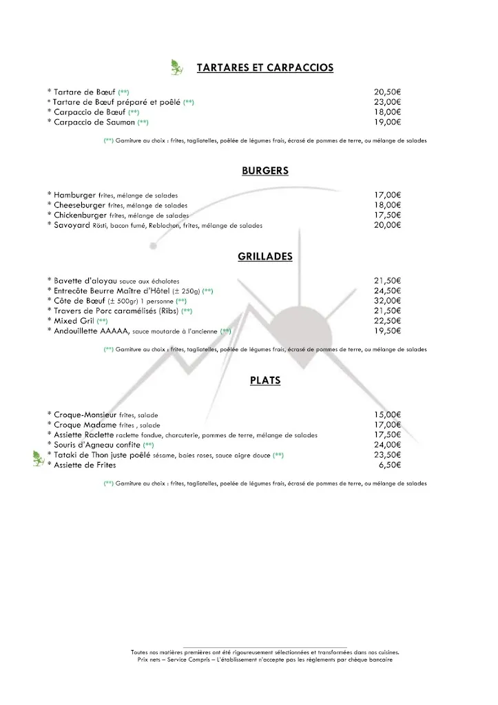 Menu_La Face Nord_Tarentaise_image_2