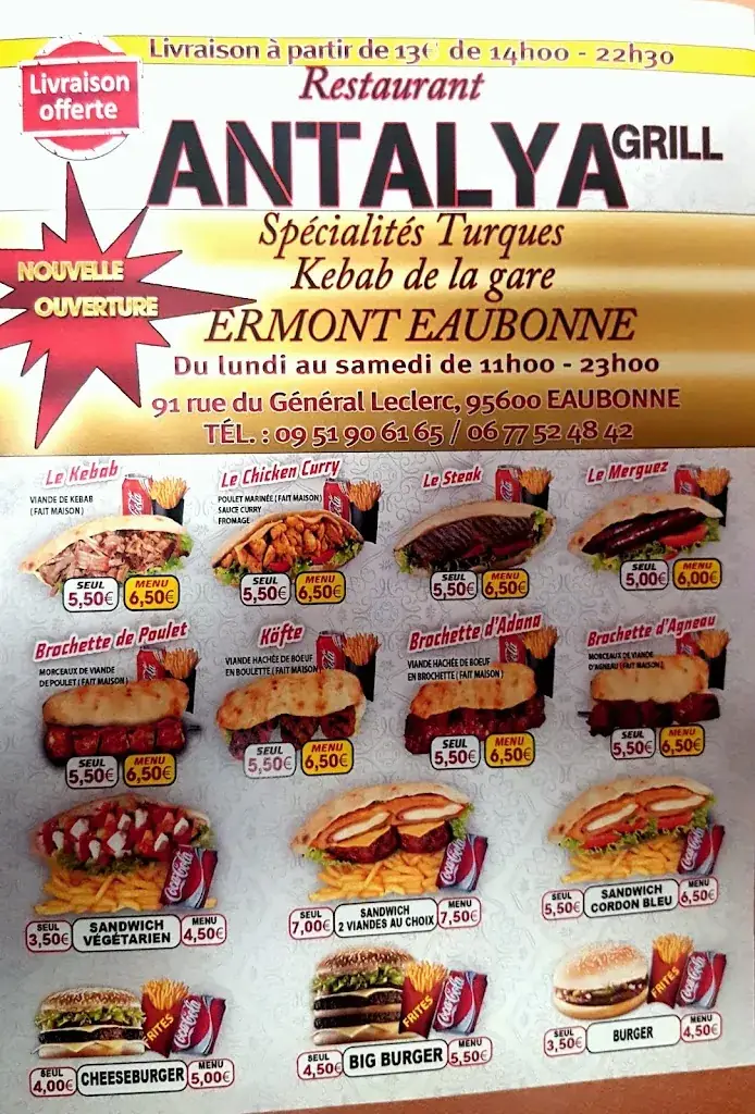 Menu_Restaurant Antalya_Eaubonne_image_4