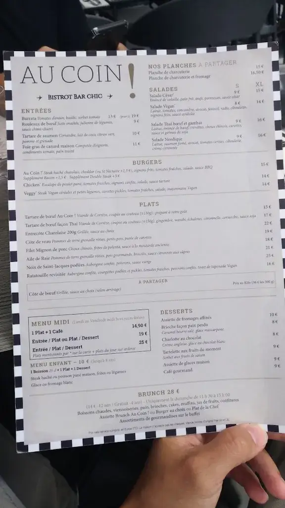 Menu_Au Coin ! Bistrot-Bar Chic Ermont_Ermont_image_2