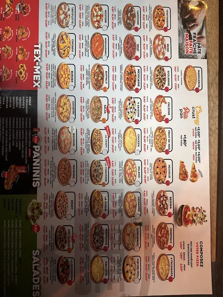 Menü_POPPIE'S PIZZA Eaubonne_Eaubonne_Bild_1