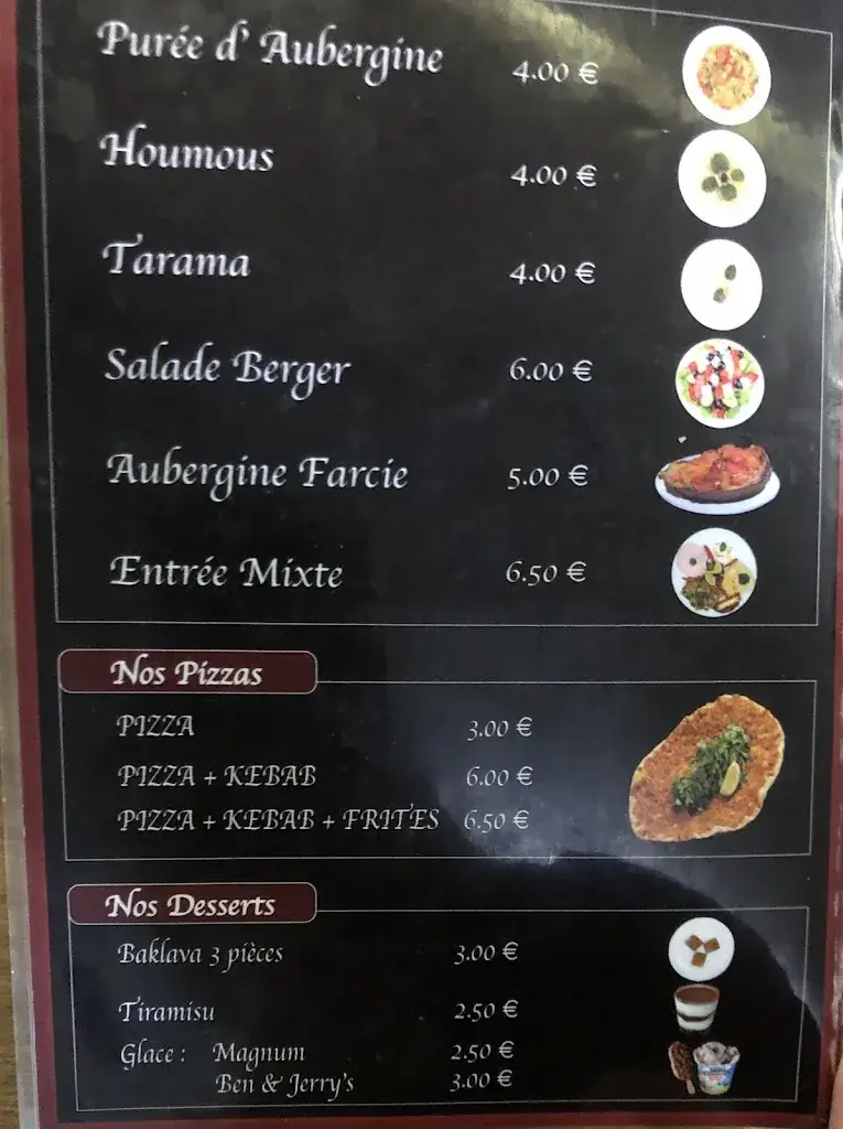Menu_Marmaris Restaurant - Kebab_Eaubonne_immagine_1