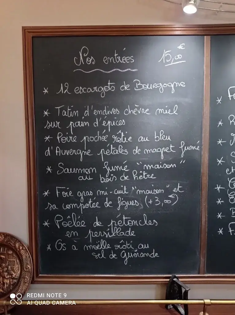 Menü_La Ferme de Bel Air_Fontenay-lès-Briis_Bild_3