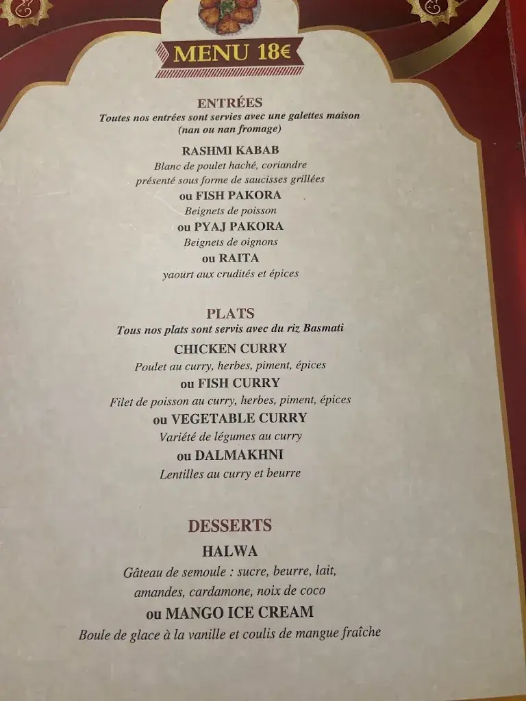 Menu_Bhameshwari Restaurant Indien_Draveil_image_2