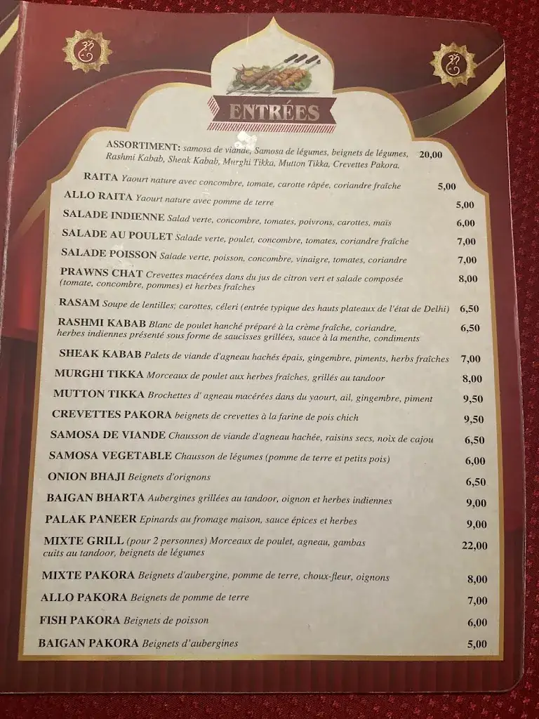 Menu_Bhameshwari Restaurant Indien_Draveil_image_3
