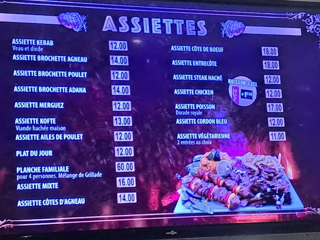 Menu_Melis grill_Draveil_image_1