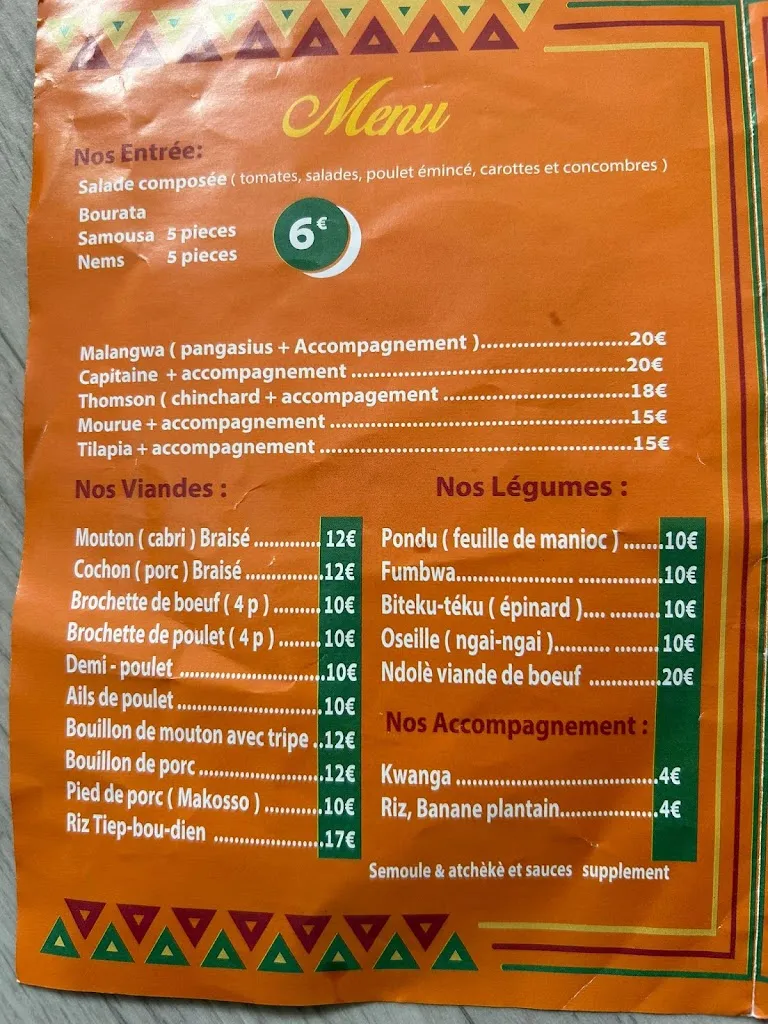 Menu_Love story's_Draveil_image_1