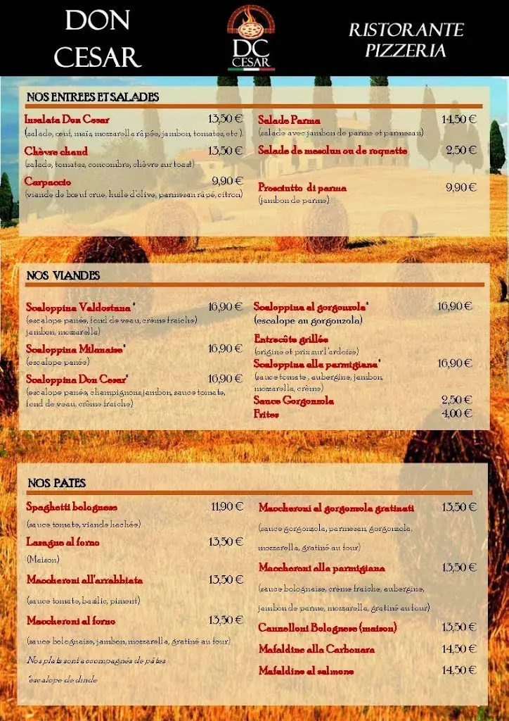 Menu_Don César_Juvisy-sur-Orge_image_1