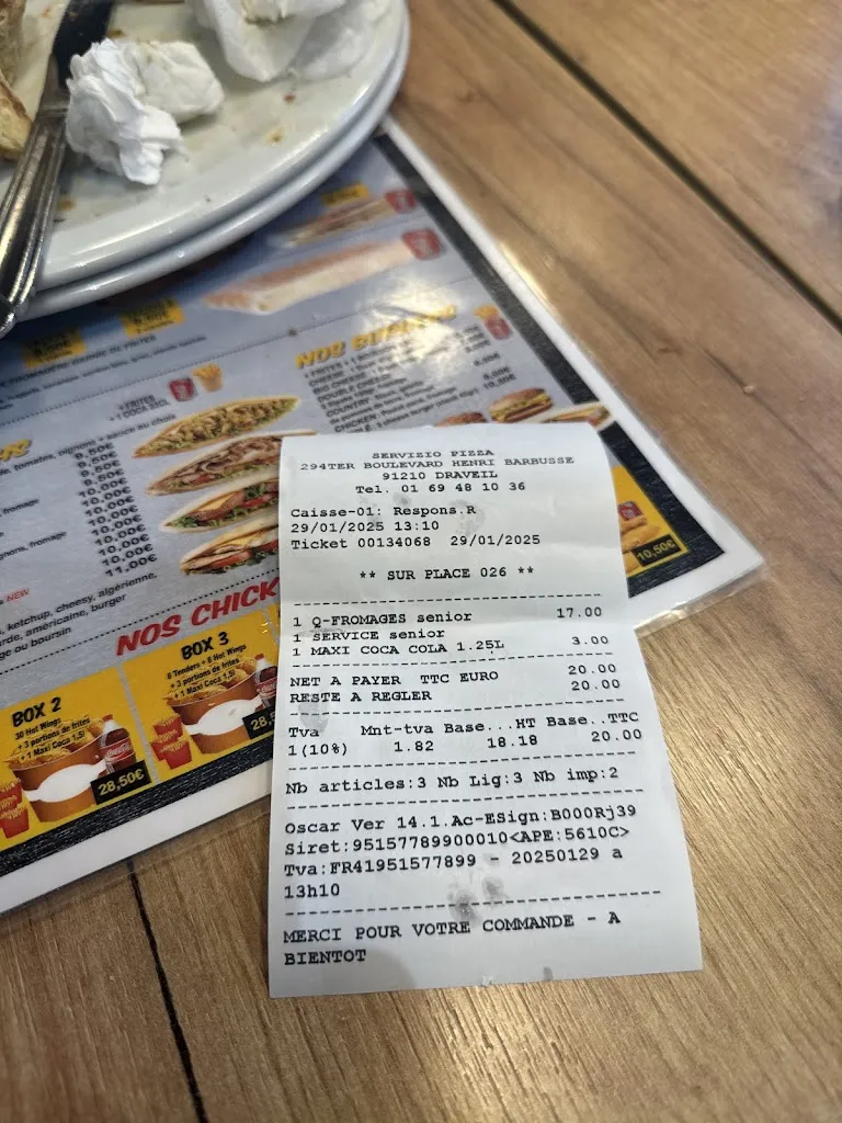 Menu_Pizza Servizio_Draveil_imagen_3