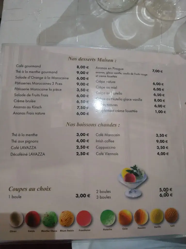 Menu_Palais de Souss_Franconville_immagine_4