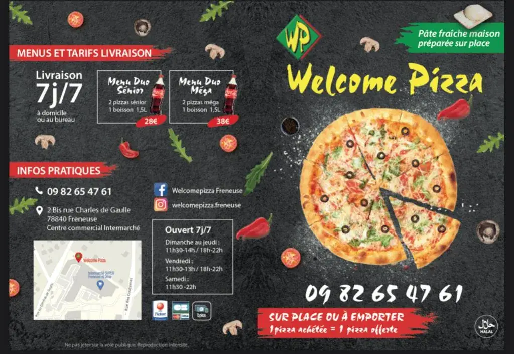 Menu_Welcome Pizza Freneuse_Freneuse_image_2
