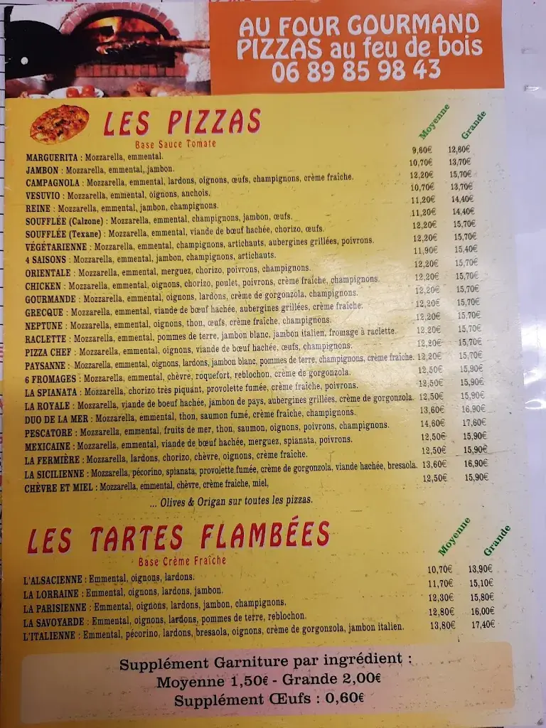 Menu_Au Four Gourmand_Frépillon_image_3