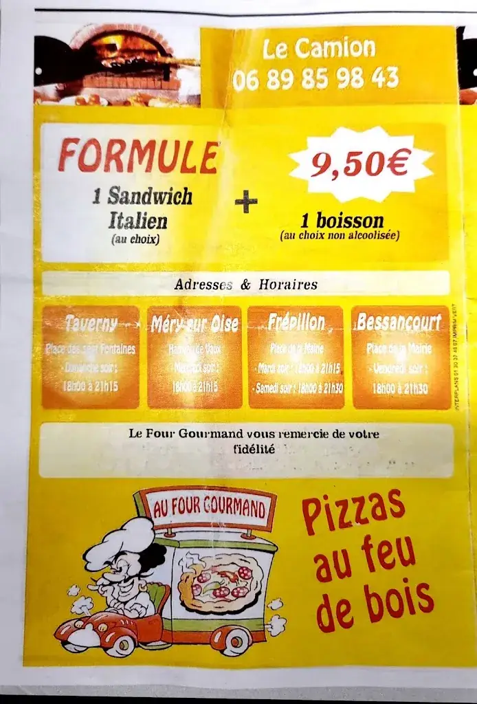 Menu_Au Four Gourmand_Frépillon_image_4