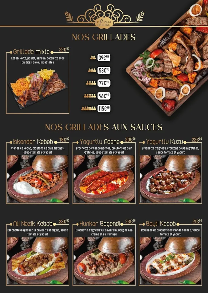 Menu_Restaurant Le Chalet de l’Oise_Ermont_image_4