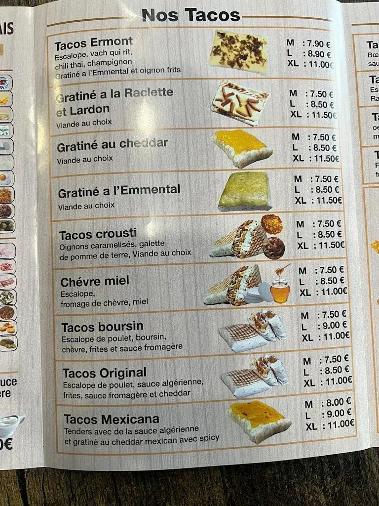 Menu_Tacos Francais_Ermont_image_4