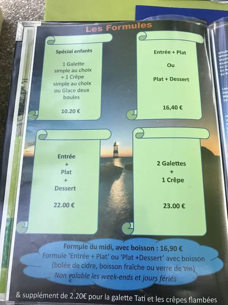 Menu_Crêperie La Plage Bretonne_Bois-d'Arcy_imagen_3