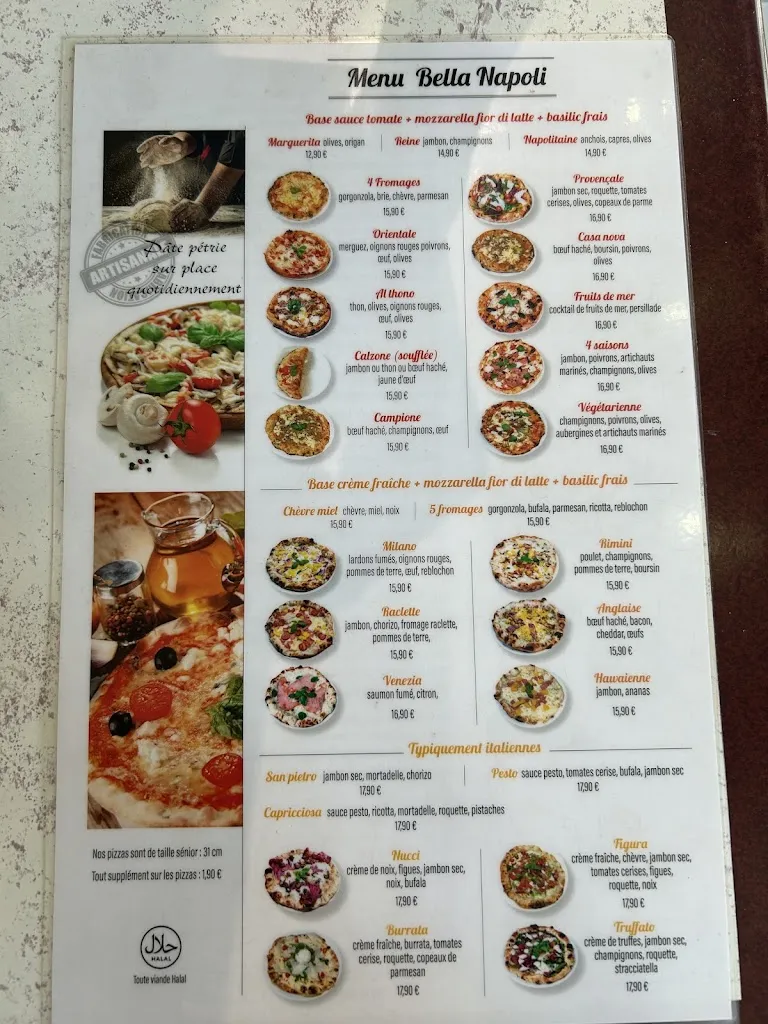 Menu_Bella Napoli_Fresnes_image_1