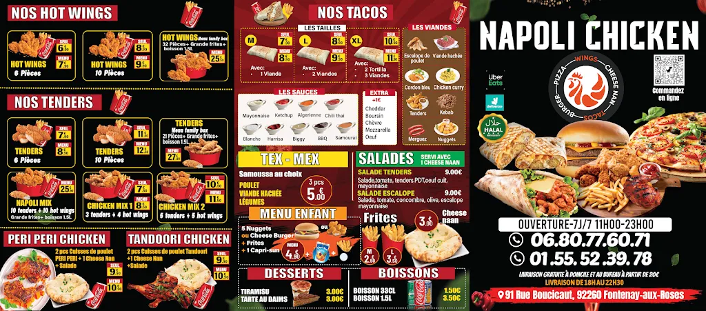 Menu_Napoli chicken_Fontenay-aux-Roses_image_3