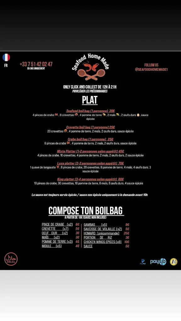 Menu_SeafoodHomeMade_Fontenay-aux-Roses_image_1