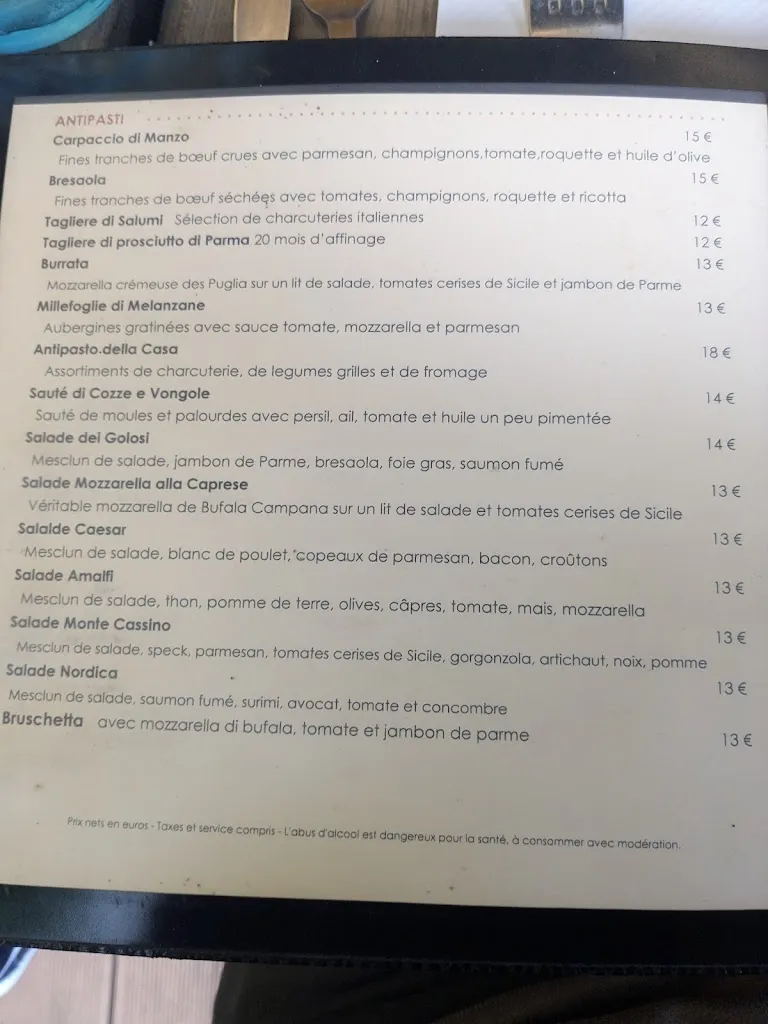 Menu_Pizzeria Monte Cassino_Fontenay-aux-Roses_image_2