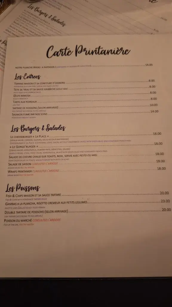 Menu_Restaurant La Place_Montfort-l'Amaury_image_4