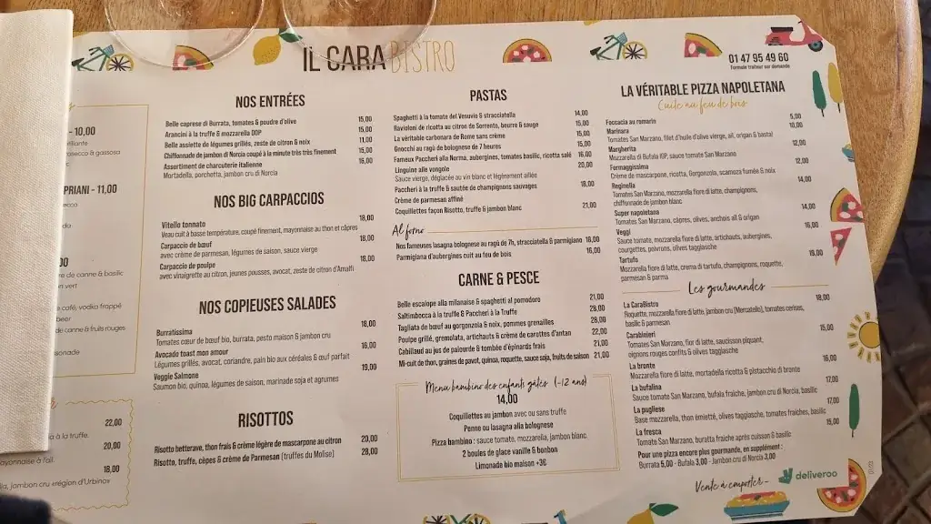 Menu_Il CaraBistro_Garches_image_1